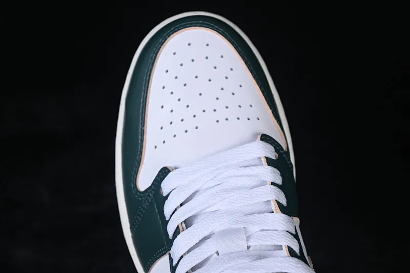 All categories Air Jordan Jordan series basketball shoes Air Jordan 1 Low Air Jordan 1 Low AJ1 Joe 1 white and green low-top cultural and casual sneakers FQ7687-300